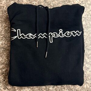 Champion Black Pullover Hoodie